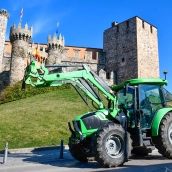 Estos son los cortes que provocará la tractorada de este jueves en Ponferrada