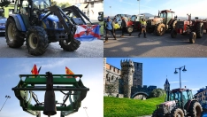 Tractorada en Ponferrada Tractorada en Ponferrada