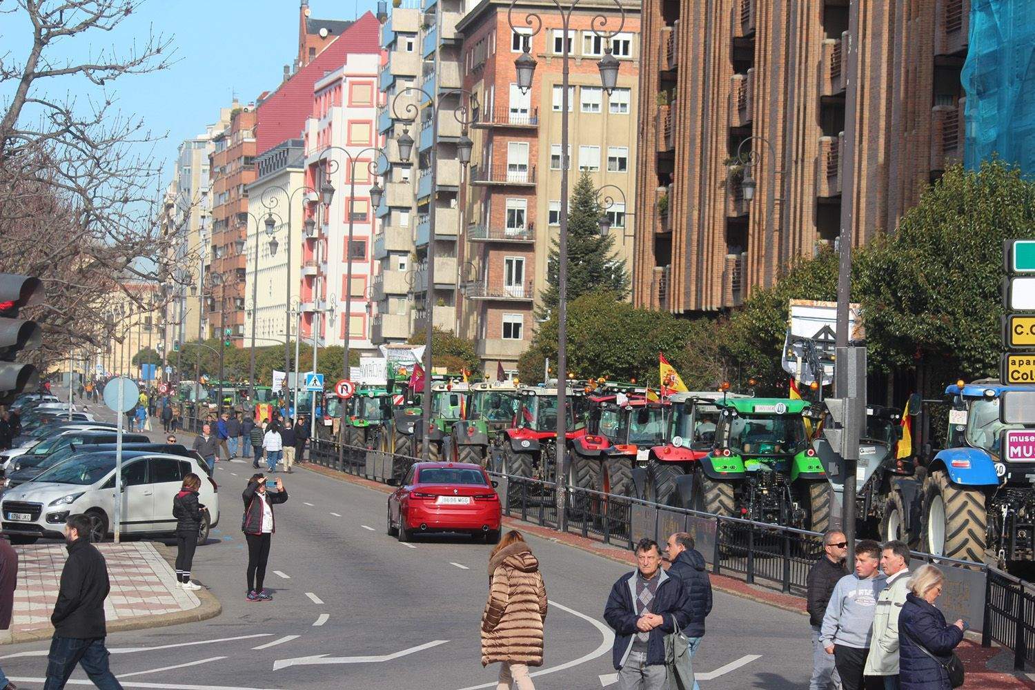 Segunda tractorada en León capital Segunda tractorada en León capital