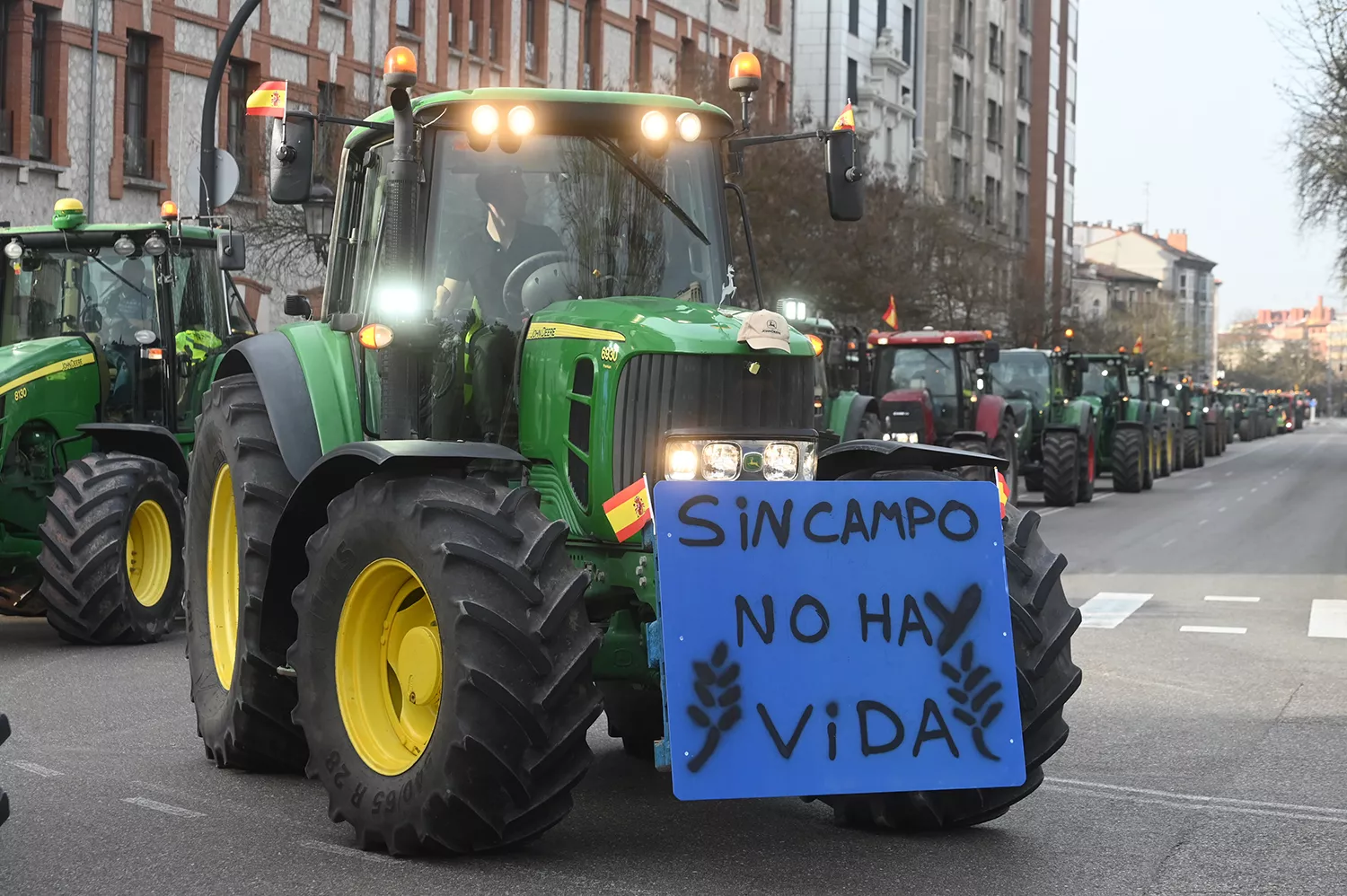 Tractorada Burgos