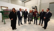 La directora del Instituto para la Transición Justa visita a las obras del Centro Tecnológico de la Castaña de Quintana de Fuseros (