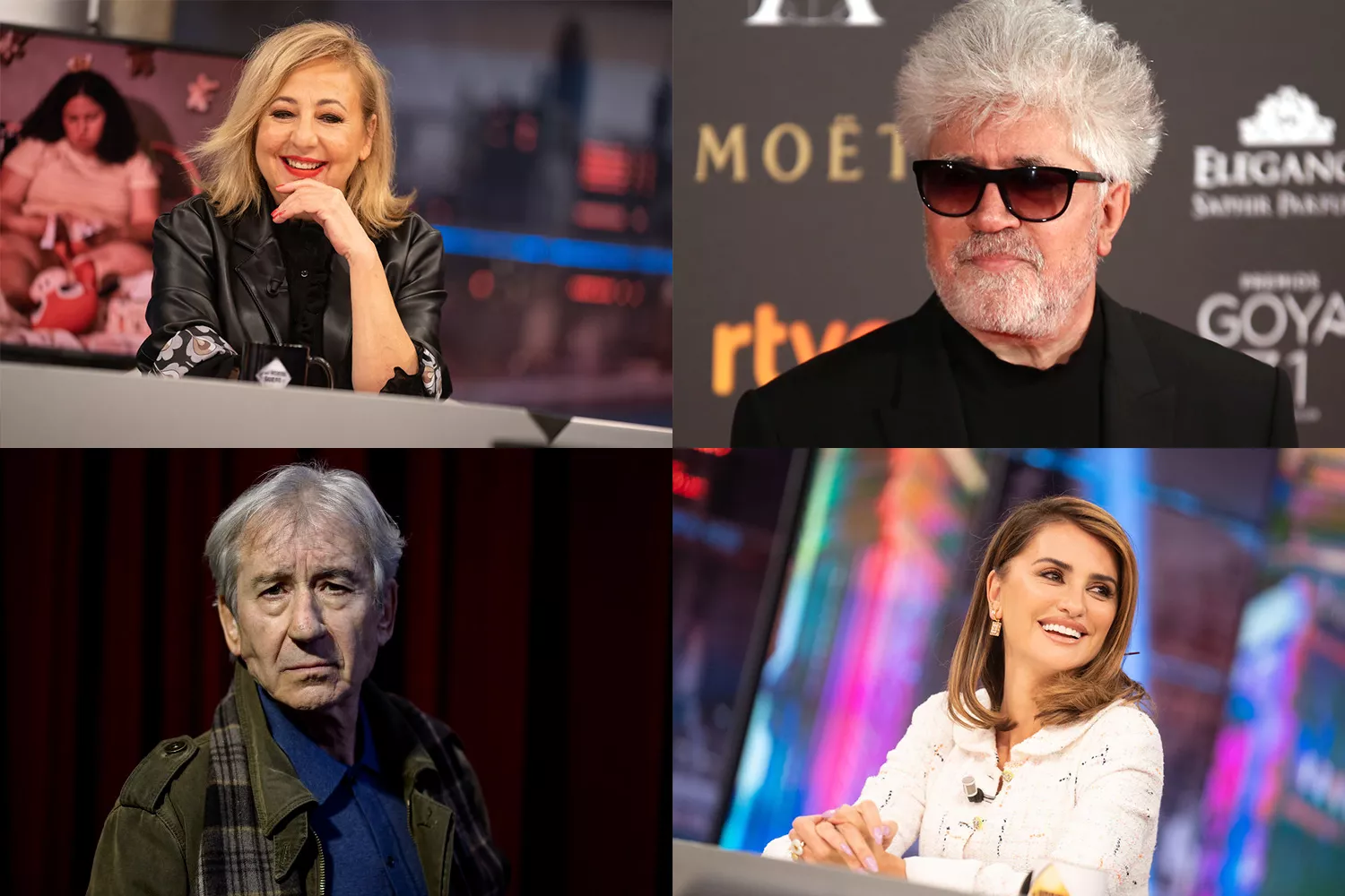 Penélope Cruz, Almodóvar, Carmen Machi y José Sacristán entregarán Premios Goya en Valladolid