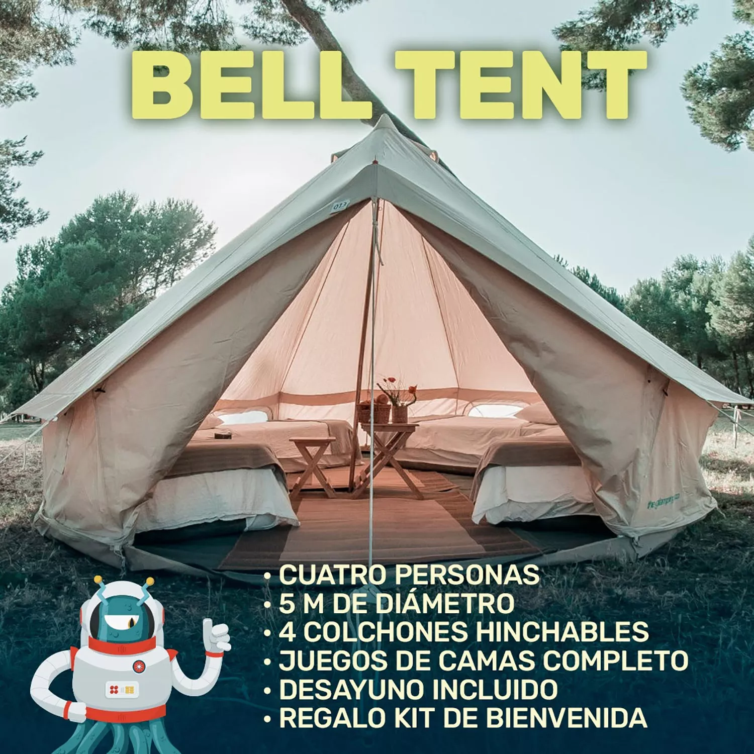Bell tent Planeta Sound