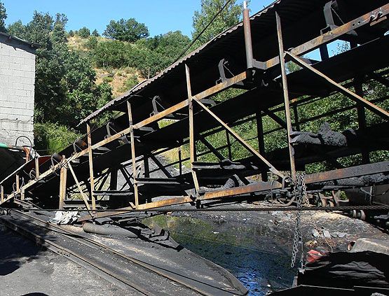 Imagen del pozo Casares en Tremor de Arriba (César Sánchez/ICAL)