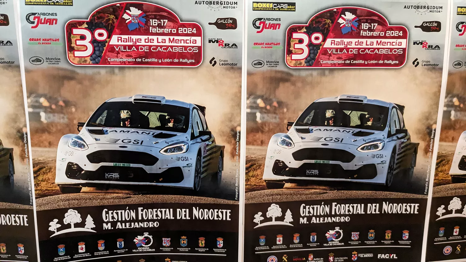 Cacabelos presenta el Rally de la Mencía con un nuevo tramo entre Magaz de Arriba y Arganza