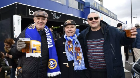 Álbum de fotos del partido entre la Ponferradina y el Unionistas