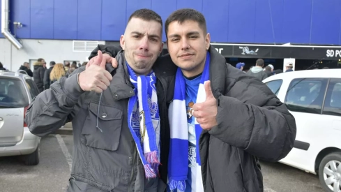 Álbum de fotos del partido entre la Ponferradina y el Unionistas