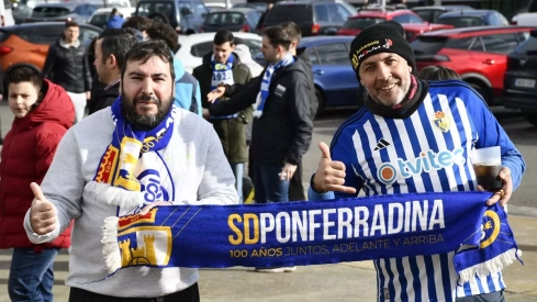 Álbum de fotos del partido entre la Ponferradina y el Unionistas