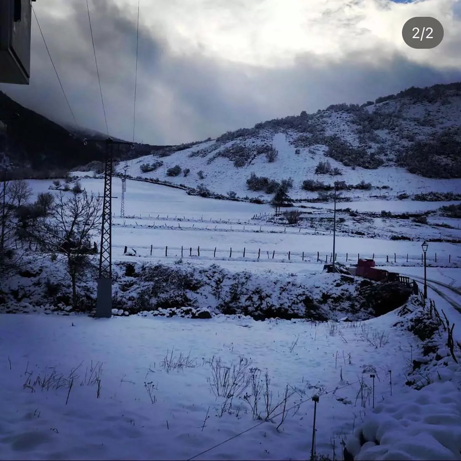 Nieve en Valle de Ancares Instagram Ayuntamiento Valle de Ancarez