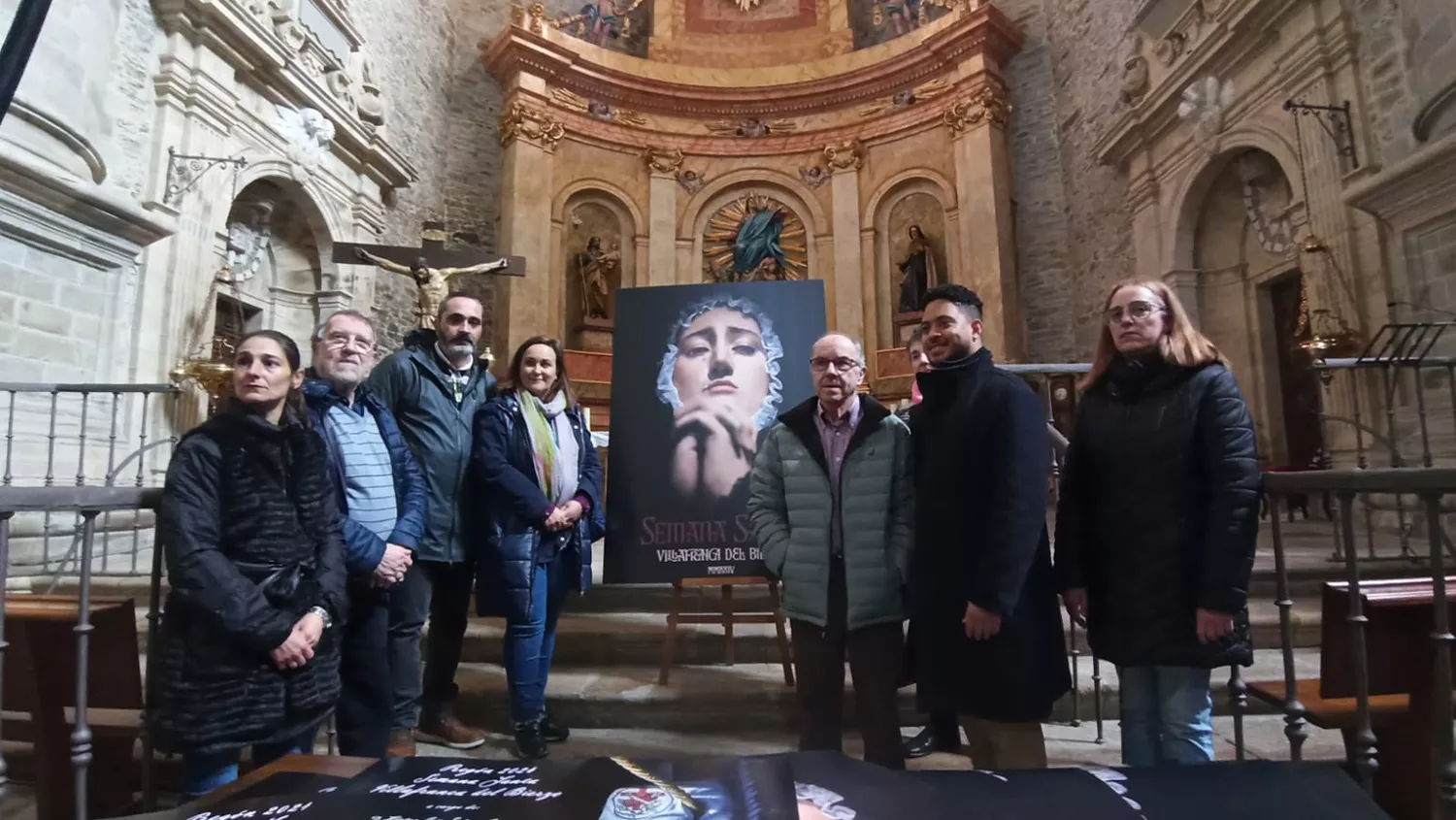 Presentación del cartel de la Semana Santa de Villafranca del Bierzo 2024