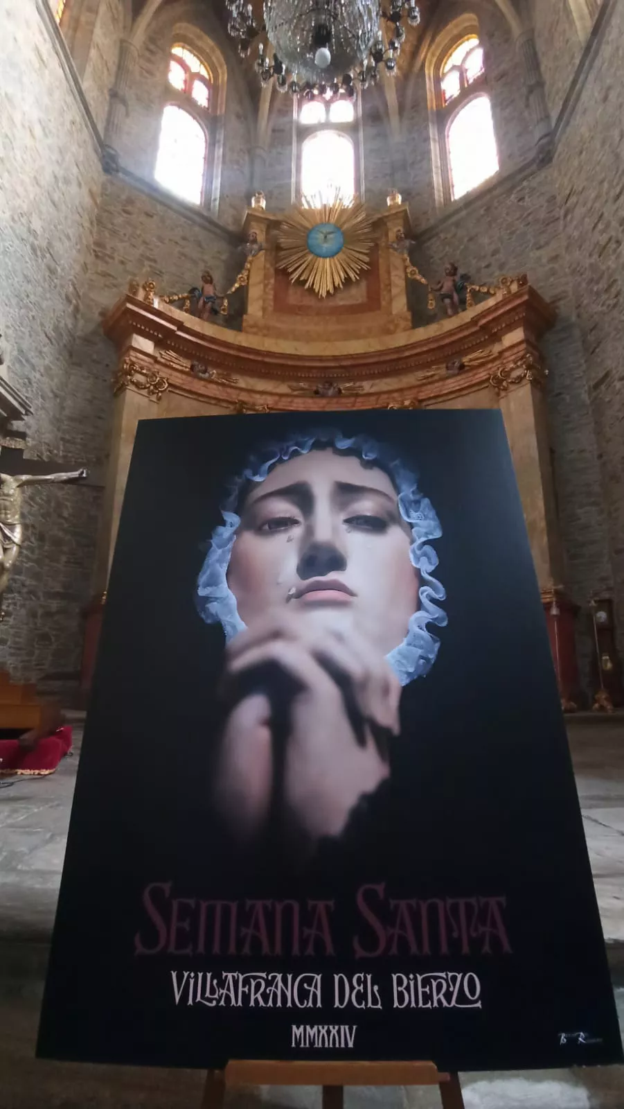 Presentación del cartel de la Semana Santa de Villafranca del Bierzo 2024. Presentación del cartel de la Semana Santa de Villafranca del Bierzo 2024.