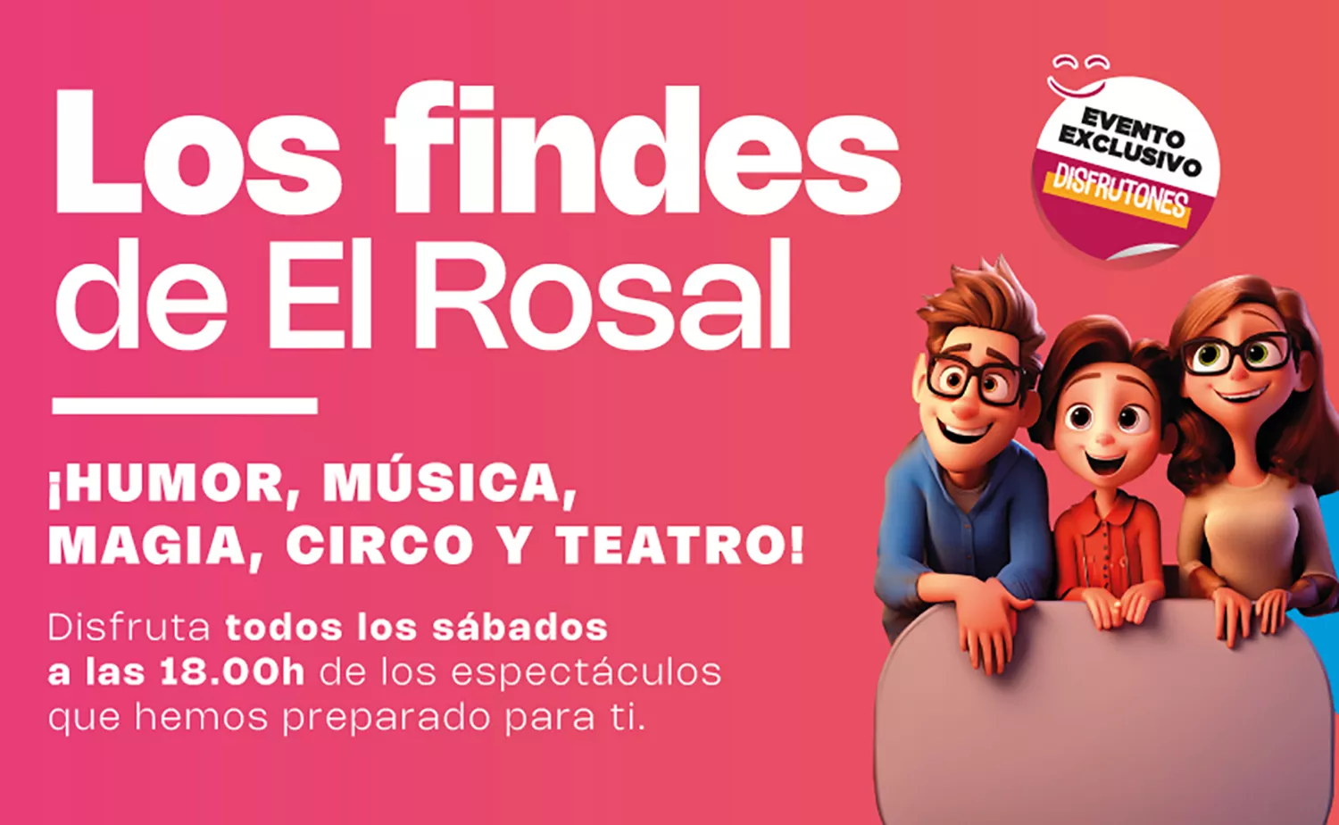 Los Findes de El Rosal regresan con música, humor y el sorteo de una Xbox Serie S