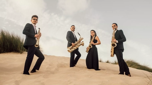 El Conservatorio de Ponferrada 'Cristobal Halffter' acoge un concierto del cuarteto de saxofones Lítore Quartet