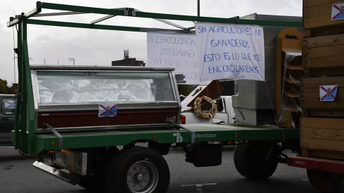 La tractorada del Bierzo llega al Toralín 