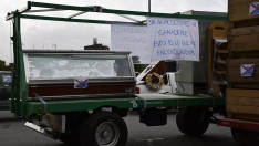 La tractorada del Bierzo llega al Toralín 
