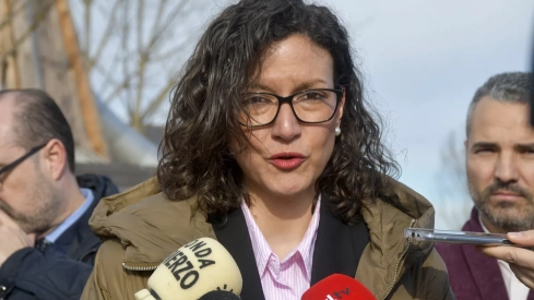 Zona de juegos de madera de Ponferrada