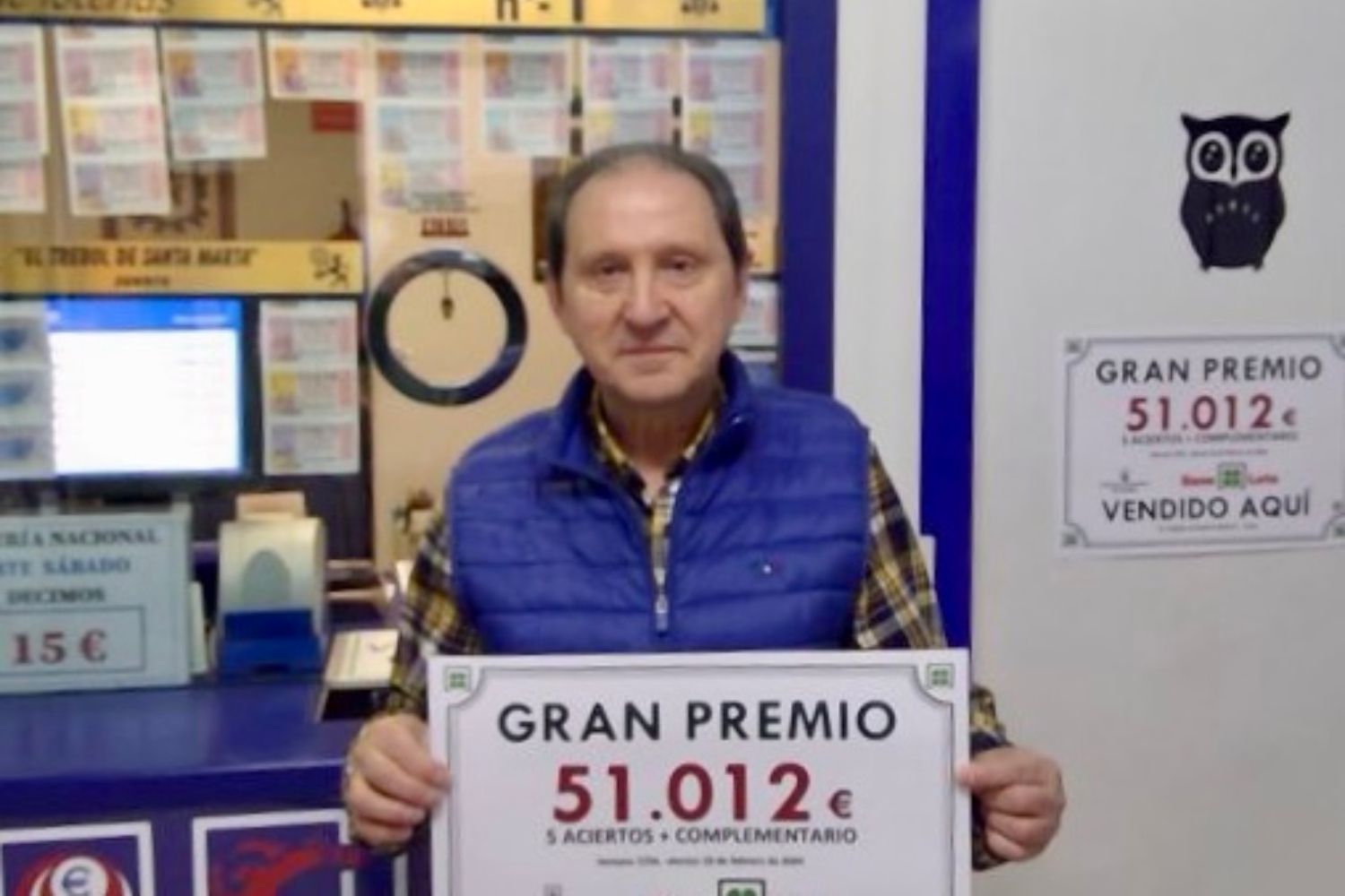 La Bonoloto deja un premio de más de 50,000 euros en la Administración número 1 de León