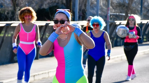 Un carnaval de Bembibre de cine, susto y mucho ritmo