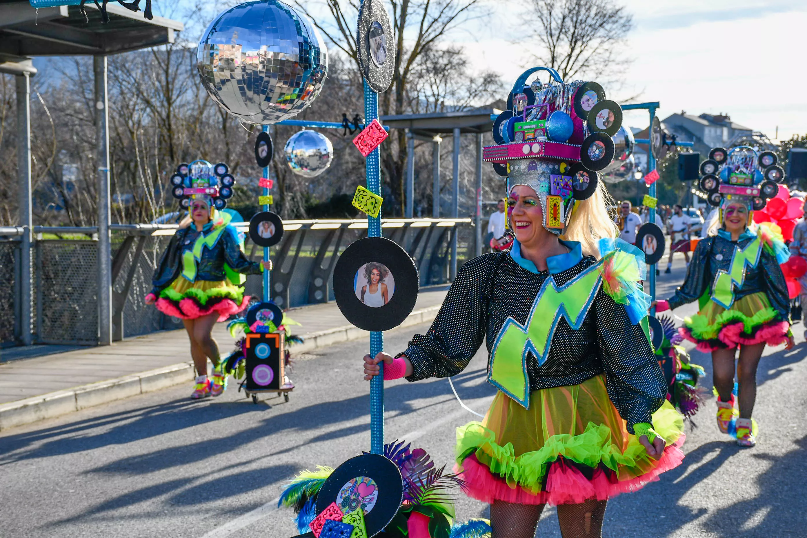 Un carnaval de Bembibre de cine, susto y mucho ritmo