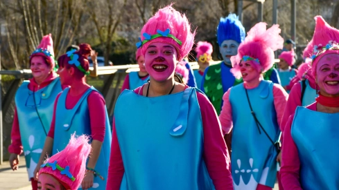 Un carnaval de Bembibre de cine, susto y mucho ritmo