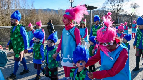 Un carnaval de Bembibre de cine, susto y mucho ritmo