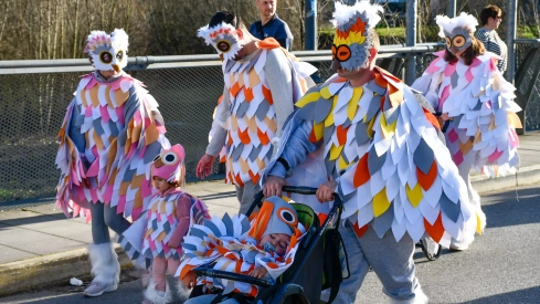 Un carnaval de Bembibre de cine, susto y mucho ritmo
