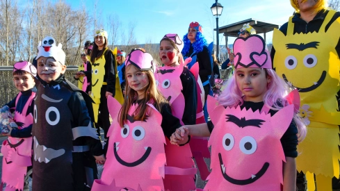 Un carnaval de Bembibre de cine, susto y mucho ritmo