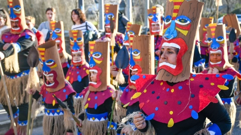 Un carnaval de Bembibre de cine, susto y mucho ritmo