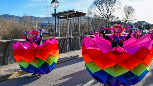 Un carnaval de Bembibre de cine, susto y mucho ritmo