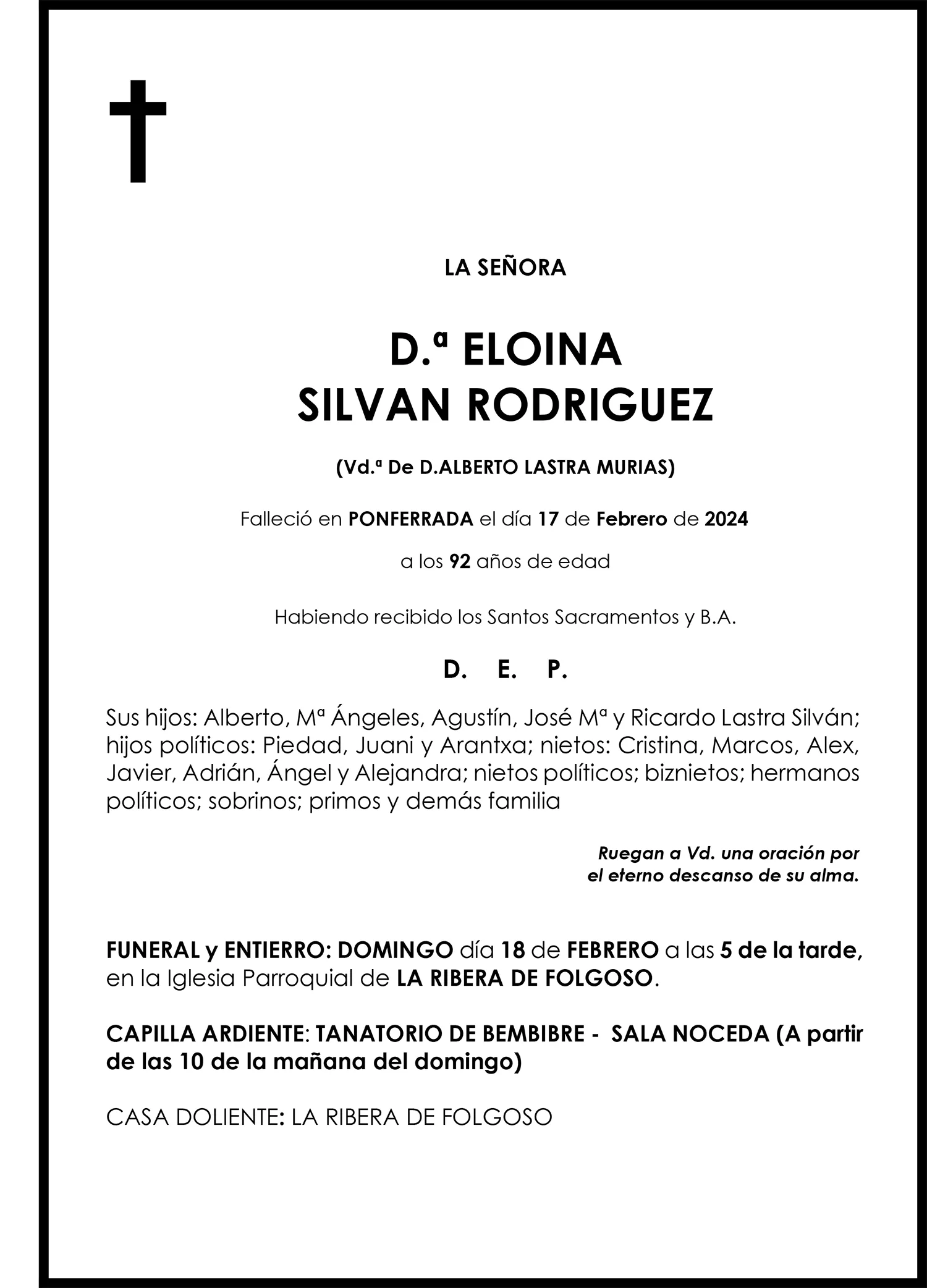 ELOINA SILVAN RODRIGUEZ
