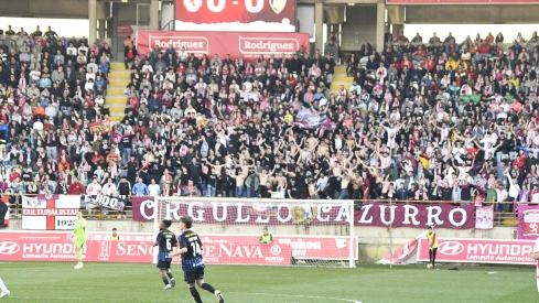 El derbi en la grada El derbi en la grada