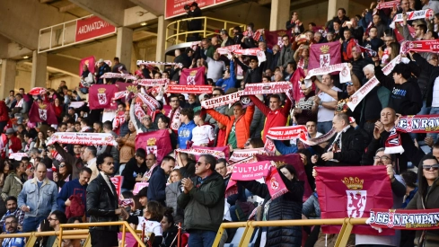 El derbi en la grada El derbi en la grada