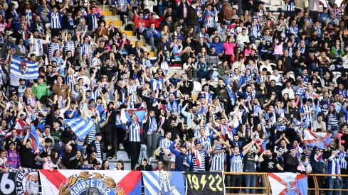 El derbi en la grada El derbi en la grada