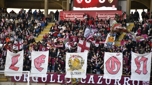 El derbi en la grada El derbi en la grada