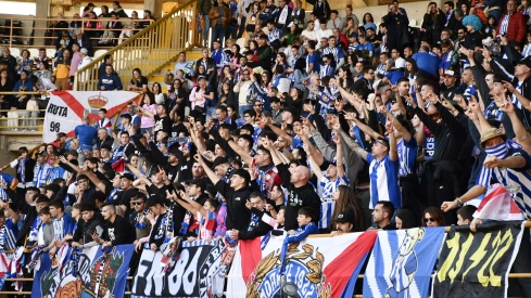 El derbi en la grada El derbi en la grada