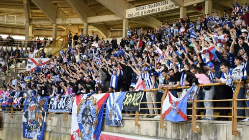 El derbi en la grada El derbi en la grada