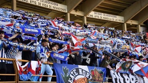 El derbi en la grada El derbi en la grada