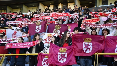 El derbi en la grada El derbi en la grada