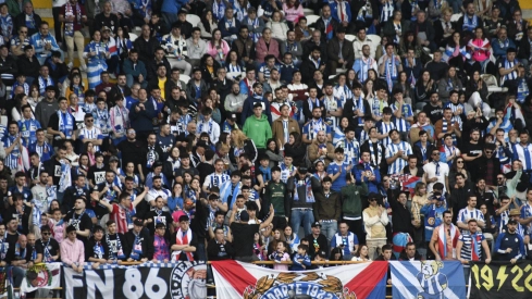 El derbi en la grada El derbi en la grada
