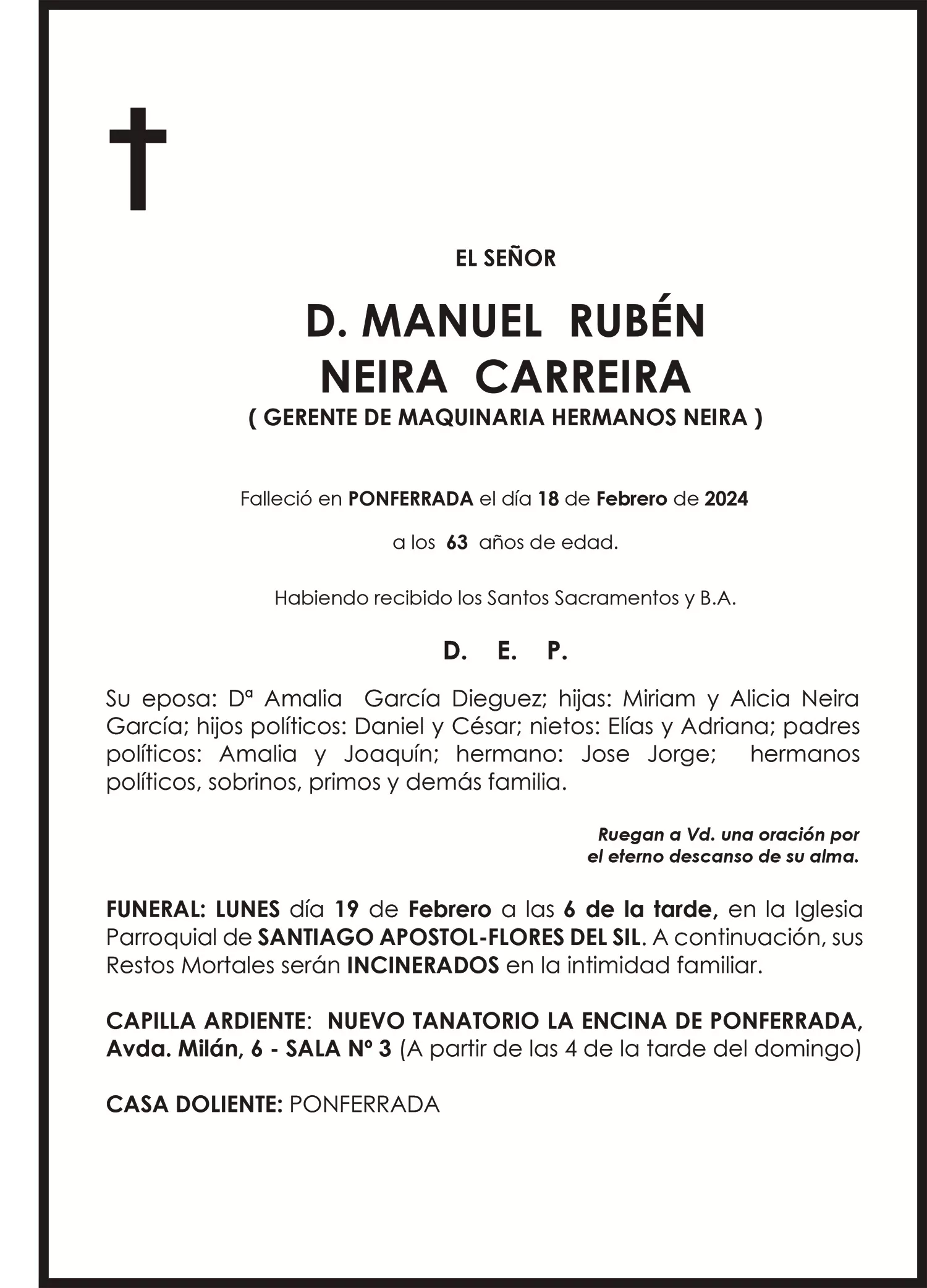MANUEL RUBÉN NEIRA CARREIRA