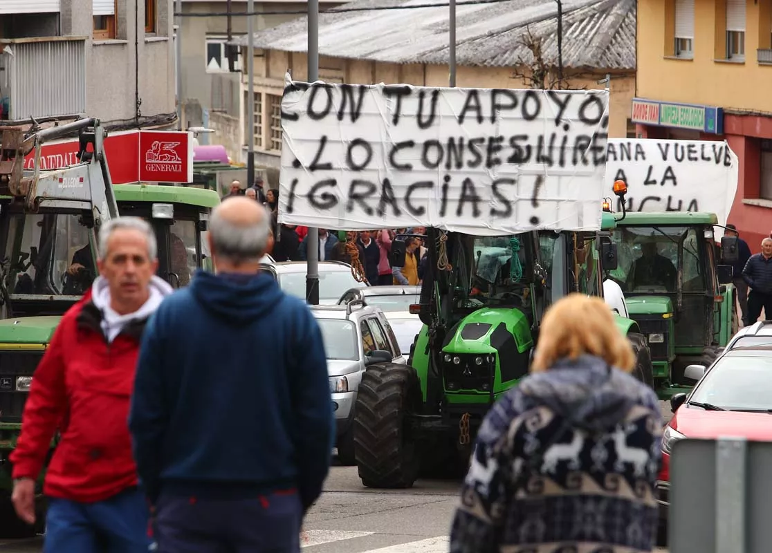 Tractorada Villablino
