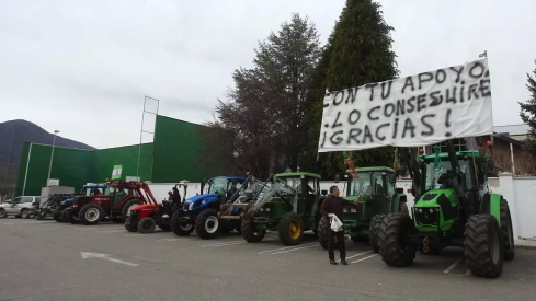 Tractorada Villablino