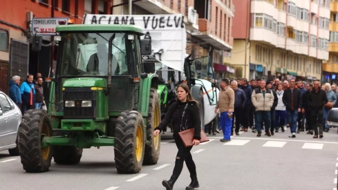 Tractorada Villablino