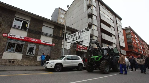 Tractorada Villablino