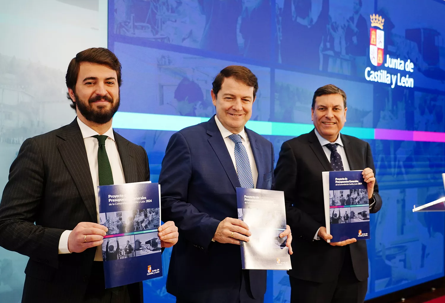 Presentación del proyecto de Presupuestos Generales de Castilla y León para 2024 Presentación del proyecto de Presupuestos Generales de Castilla y León para 2024