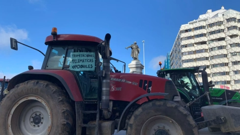Tractorada en León