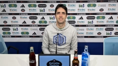 El entrenador de la Ponferradina, Íñigo Vélez | Foto: Twitter Ponferradina