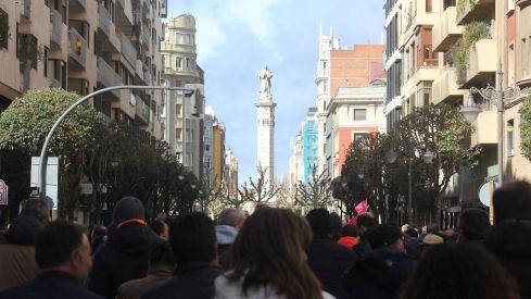 Tractorada convocada por las OPAS en León
