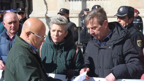 Tractorada convocada por las OPAS en León