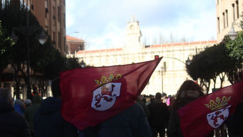 Tractorada convocada por las OPAS en León